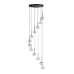 Kaskadowa lampa wisząca SERENITY 12 BK (AZ6534) Azzardo