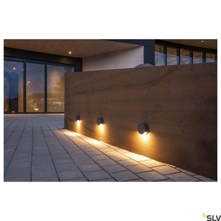 PEMA, oprawa ścienna, LED, 3000 K, antracytowa, 3,3 W (231015) - SLV