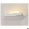 PLASTRA 102 CURVE, lampa ścienna, biały gips, QT-DE12, maks. 100 W (148012) - SLV