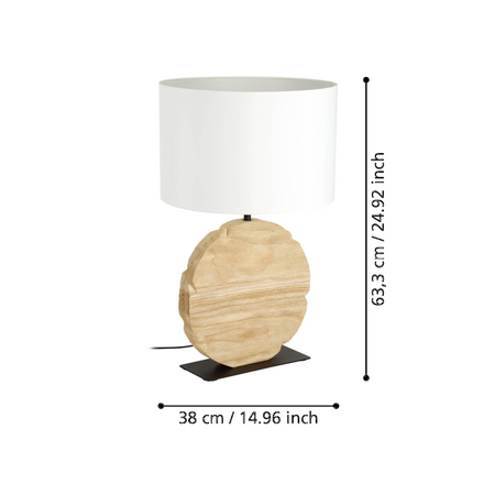 Lampa Stołowa CONTESSORE czarna (39916) - EGLO