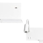 Lampa nocna z półką SHELF WHITE LED 4W+5W+2W (ML6343) - Milagro