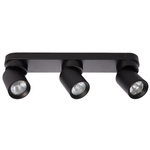 Pointa 3 spot czarny 3xGU10 (LP-6398/3WS BK) - Light Prestige