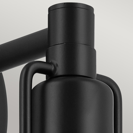 Kinkiet, Półplafon, Lampa wisząca Niva - 1 źródło światła - Czarny  (KL-NIVA-1W-1P-BK) - Elstead Lighting