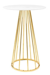 Stolik barowy GLAM 60 biały (KH1201100129) - King Home