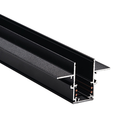 Szyna magnetyczna wpuszczana MAGNETIC TRIMLESS DEEP 1m czarna (2083B-1) - Zambelis