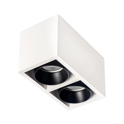 LED lampa COURSE 2 DIM 2*8,9W
White&Black IP20 CRI80 3000K (03370W/B) - ZARlight