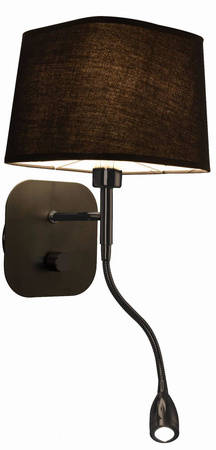 Kinkiet Marbella czarny (LP-332/1W BK) - Light Prestige