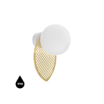 FYLLO B mosiężna lampa ścienna / kinkiet z podwyższoną szczelnością IP44 (FYB130S0) - Ummo