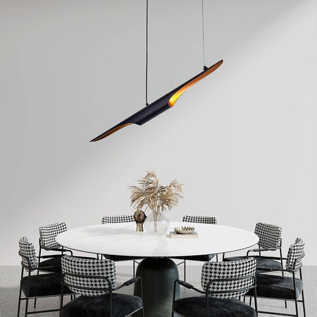 Lampa wisząca CONTEO czarna (MSE010100325) - Moosee