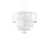 Lampa wisząca Opera SP4 kol. biały (182179) Ideal Lux - żyrandol