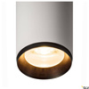 NUMINOS® PD DALI L, wewnętrzna oprawa wisząca LED, biała/czarna 2700 K 24° (1004630) - SLV