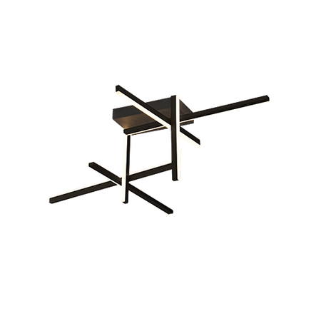 CEILING LIGHT 46W 3000K ALUMINIUM BLACK (22027 Zambelis) - Zambelis