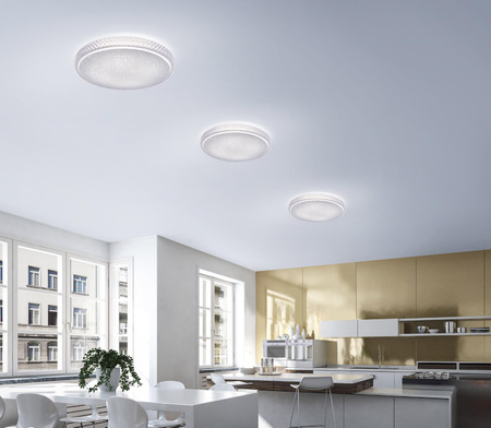 FRIDA LAMPA SUFITOWA TRANSPARENTNY (14372-00) - Paul Neuhaus