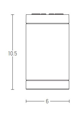 OUTDOOR CEILING LIGHT 1XGU10 WHITE (E220 Zambelis) - Zambelis