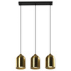Metalowa lampa wisząca Nilo złota 3xGU10 (LP-0110/3L GD) - Light Prestige