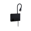 Oprawa ścienna HALINA LED USB-C czarny mat (PL71101) - PAULMANN
