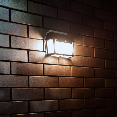 Kinkiet Solarny z czujnikiem ruchu Filo Potrójny 3000K (EKO0727) - Eko-Light