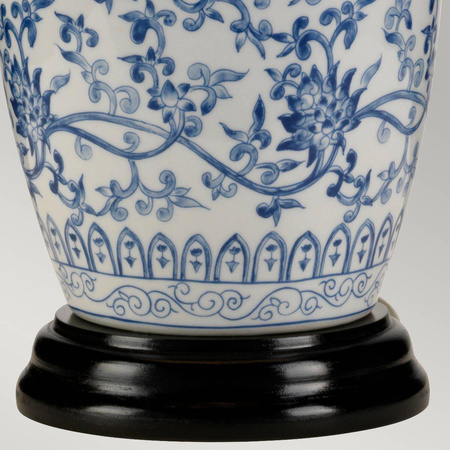 Lampa stołowa Blue Ginger Jar (BLUE-G-JAR-TL) - Elstead Lighting