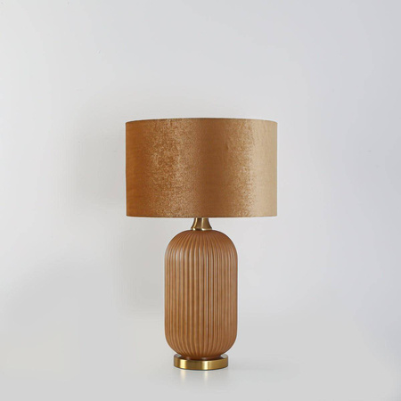 Lampa stołowa przy łóżku Tamiza duża 1xE27 złota  (LP-1515/1T big gold) - Light Prestige