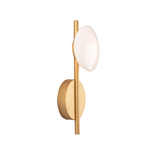 WALL LIGHT 7W METAL GLASS GOLD MATT (22061 Zambelis) - Zambelis