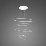 Lampa wisząca Ledowe Okręgi No.4 100cm 4k biała Dali (LA084/P_100_in_4k_white_Dali) - ALTAVOLA DESIGN