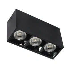 Lampa liniowa natynkowa 9w 3000K czarna JDL-6T - DomenoLED