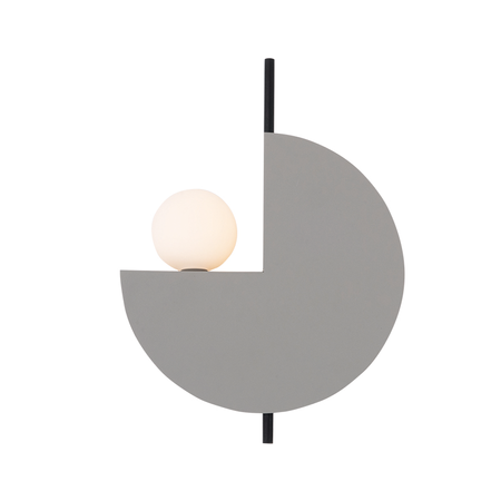WALL LAMP 1XG9 GREY-BLACK (22205 Zambelis) - Zambelis