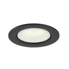 NUMINOS® GIMBLE L, oprawa sufitowa wpuszczana czarna/biała 3000 K 40° (1005997) - SLV