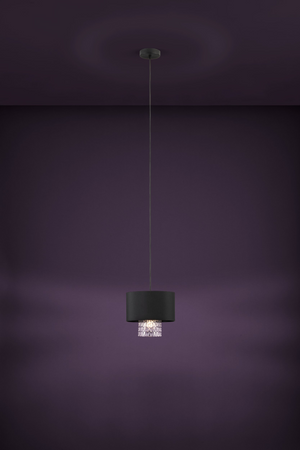 Lampa wisząca SAPUARA czarna (39977) - EGLO