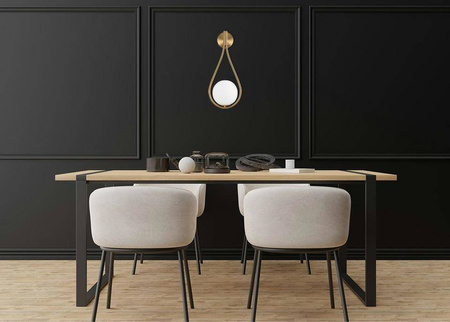 MOOSEE lampa ścienna ROMA złota (MSE010400204) - Moosee