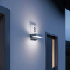 Zewnętrzna oprawa na ścianę z czujnikiem ruchu i zmierzchu LED L 820 S SI (ST087579) - STEINEL