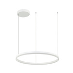 55W LED PENDANT LIGHT 55W 3000K ALUMINUM & ACRYLIC  DIMMABLE DOWN LIGHT WHITE (20263 Zambelis) - Zambelis