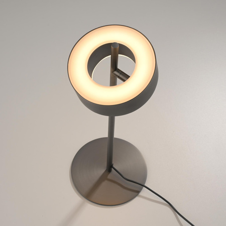 Lampa stołowa ściemnialna, sterowana Smart Q-ROTATE BRĄZOWA (4324-34) - Paul Neuhaus