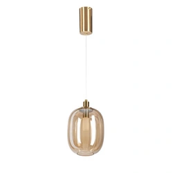 Lampa wisząca - Polar bursztynowy (LA019/P_amber) - ALTAVOLA DESIGN