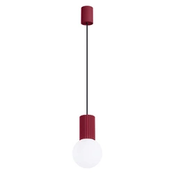 Lampa wisząca HALO 1 burgund (SL.1749) - Sollux Lighting