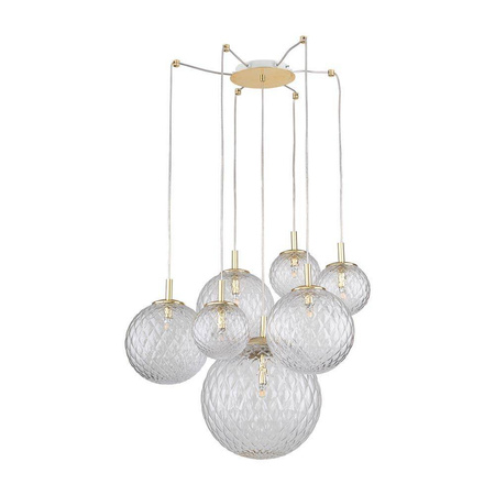 Lampa wisząca CADIX złota 7 PŁ (4608) - TK Lighting
