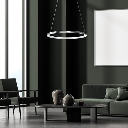 Lampa wisząca HOOP CHROME 27W LED (ML1549) - Milagro