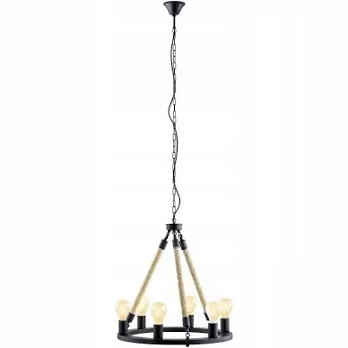 Lampa wisząca FINDLAY &#216;560 czarna (49694 - Eglo) - żyrandol