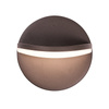 OUTDOOR WALL LIGHT LED 16W DARK BROWN (E267 Zambelis) - Zambelis