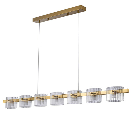 Dekoracyjna lampa wisząca BACCIO LED złota 120 cm (ST-DL8520) - Step into Design