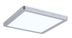 Plafoniera ATRIA SHINE LED Backlight 11.2W 900lm 190x190mm 4000K 230V chrom matowy / tworzywo sztuczne (PL71007) - PAULMANN
