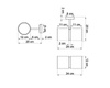 Kinkiet KUKKIA czarna (TH.005CZ) - Thoro Lighting