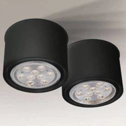 Oprawa natynkowa MIKI (czarny) (7020) - Shilo