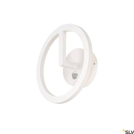 Kinkiet zewnętrzny  z czujnikiem Q-RING IP54 biały (1007917) - SLV