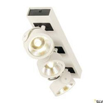 KALU, lampa ścienna i sufitowa, trzypunktowa, LED, 3000K, biała/czarna, 60° (1000132) - SLV