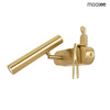 MOOSEE lampa ścienna BOY TUBE L złota (MSE1501100481) - Moosee