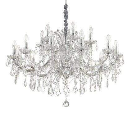 Lampa wisząca Napoleon kol. chrom (167268) Ideal Lux - żyrandol