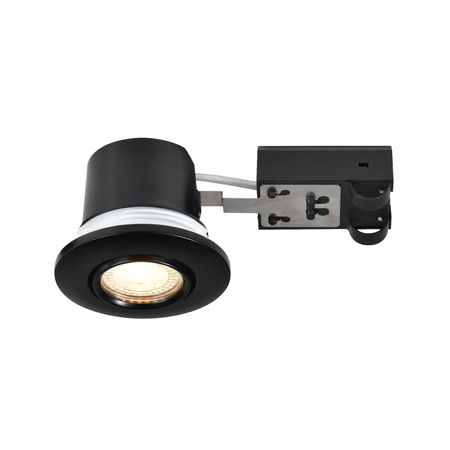 Oprawy podtynkowe UMBERTO Nordlux GU10 7,5W LED Metal Czarny