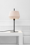 Lampa stołowa z bawełnianym abażurem DICTE Nordlux E14 40W Tekstylia Beżowy