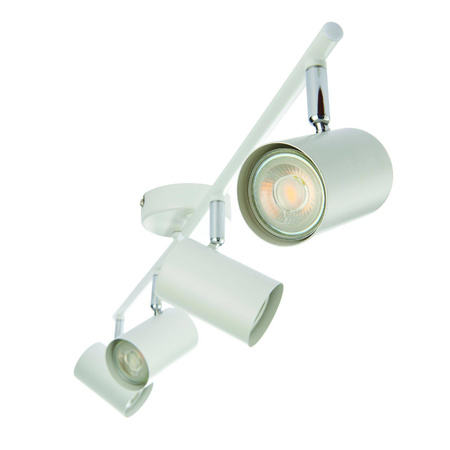Lampa sufitowa Arezzo 4lt bar white 7W (73686) - Saxby